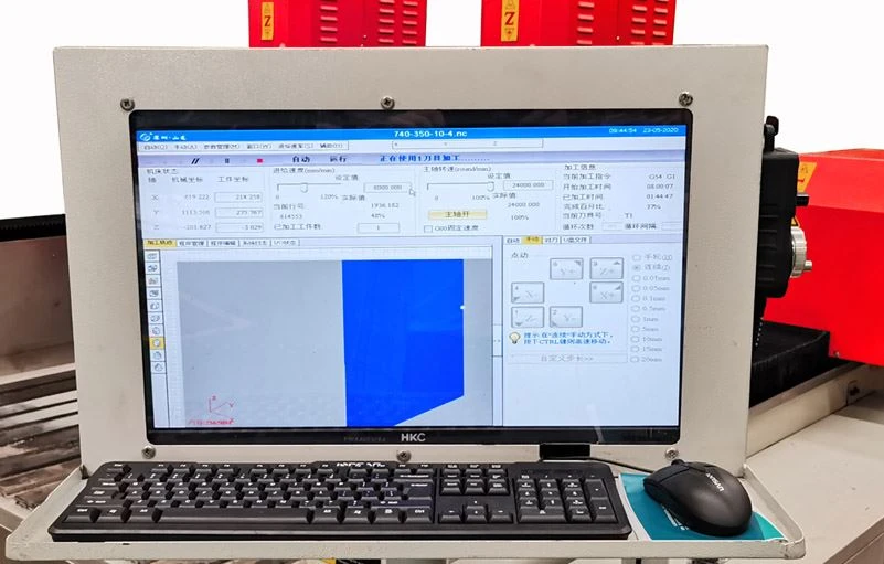 CNC Control system of stone carving machine